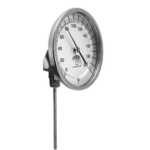 TERMÓMETRO ANALÓGICO DIAL 3 " PULG. 1/2" NPT INOXIDABLE