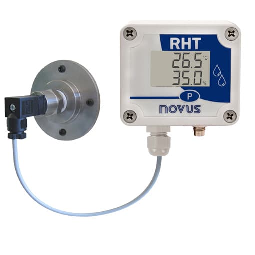 Transmisor Inteligente de Temperatura y Humedad RHT-485-LCD con Interfaz Modbus